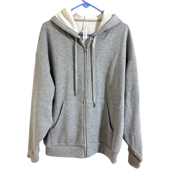 NWOT Alo Yoga Accolade Full Zip Hoodie - Picture 3 of 6